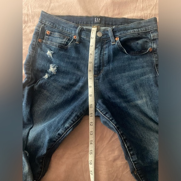 Gap Jeans High Rise  Skinny  Relaxed Denim Jeans size 29R - Picture 7 of 8